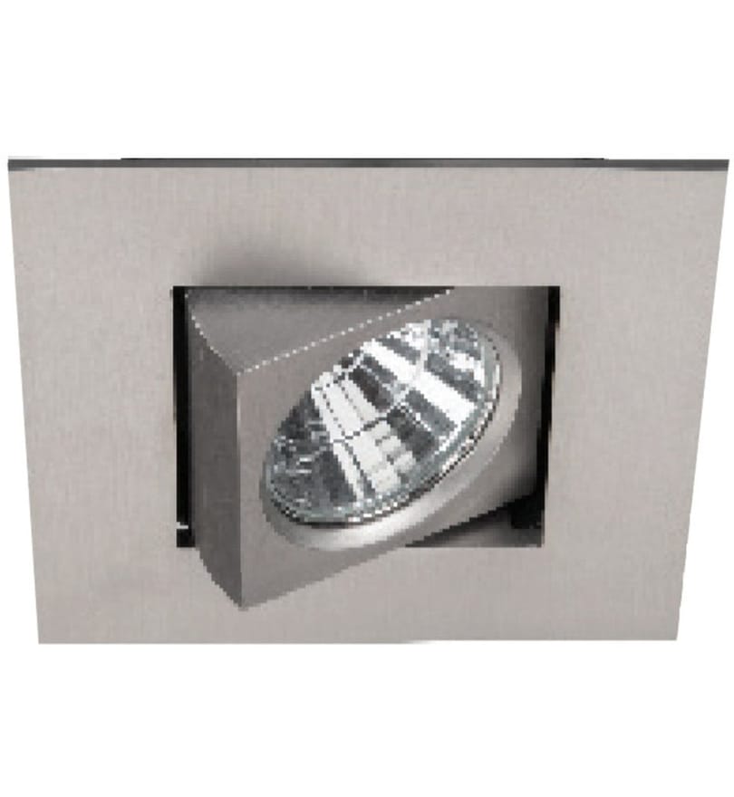 WAC Lighting - Oculux LED Flood Beam Square Adjustable Trim 2" Complete Recessed Kit by WAC Lighting