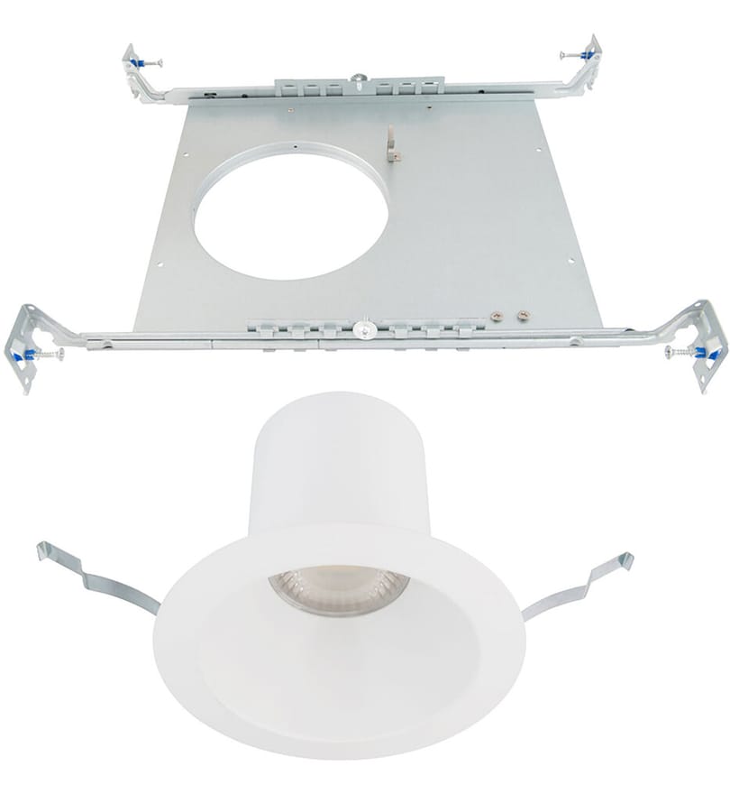 WAC Limited - R6DRDN-F9CS-WT - Blaze LED 6in Round Recessed Light with New Construction Frame-in Kit 5-CCT Selectable by WAC Limited