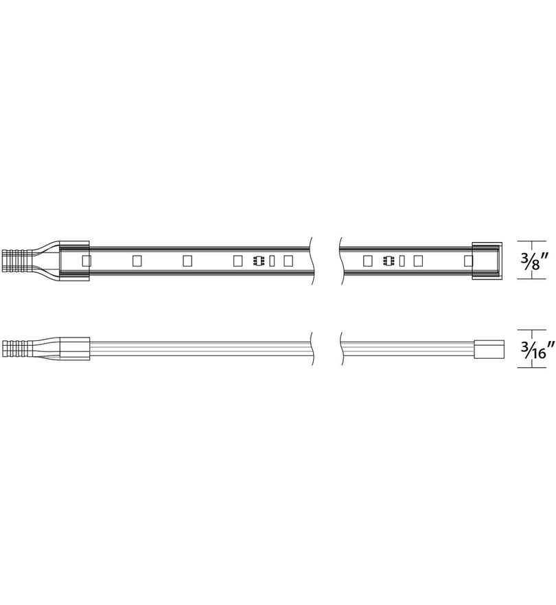 WAC Lighting - LED 24VDC Indoor and Outdoor Strip Light by WAC Lighting - Image 3