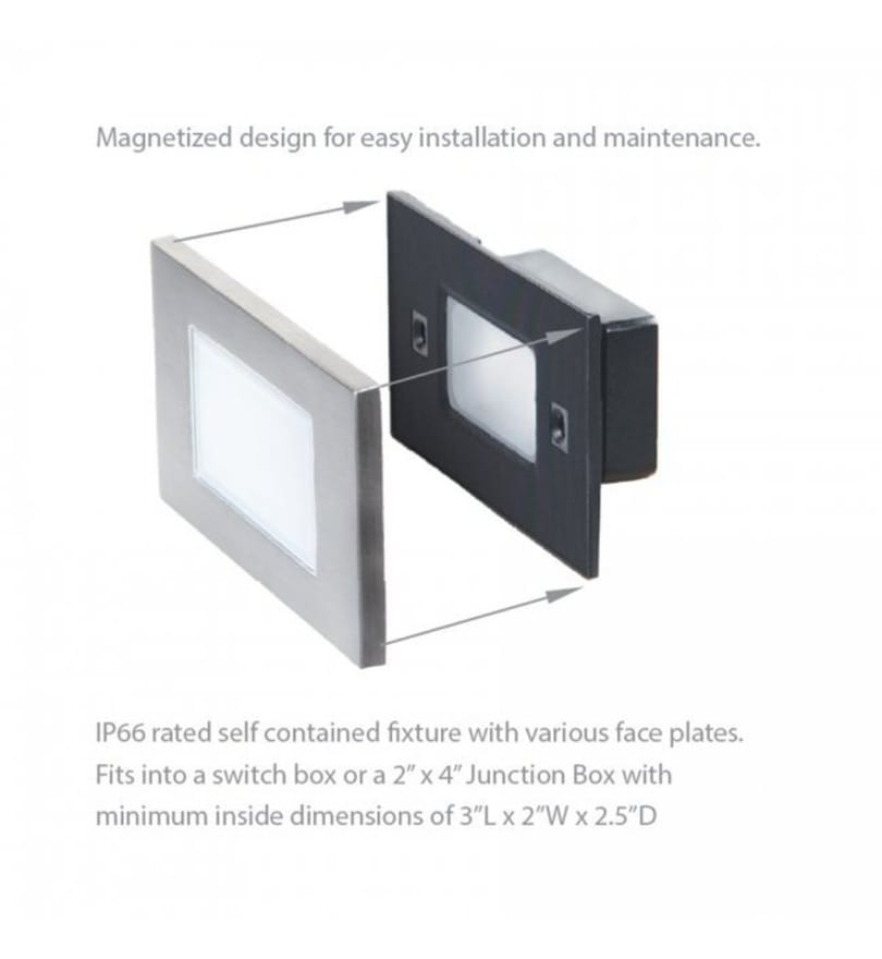 WAC Limited - WAC Landscape Horizontal Outdoor Step & Wall Light by WAC Limited - Image 2
