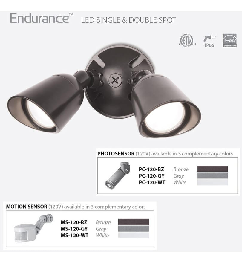 WAC Limited - WP-LED430-50-ABK - Endurance 12.5" Outdoor Spot Light by WAC Limited - Image 2