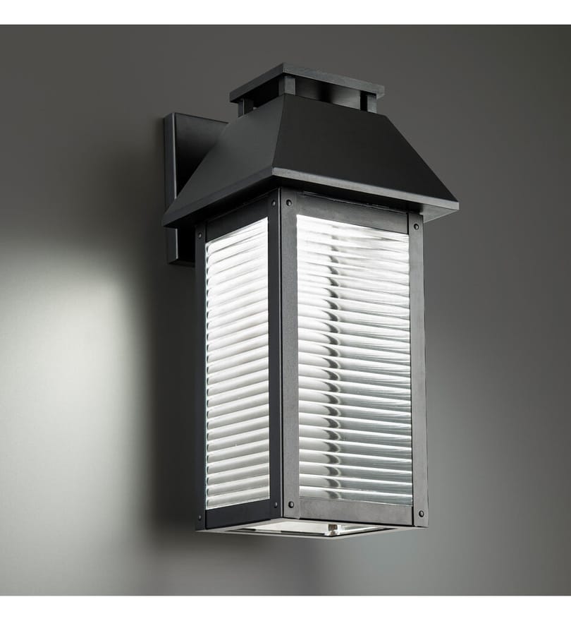 dweLED - WS-W35118-BK - Faulkner 18" Outdoor Wall Light by dweLED - Image 2