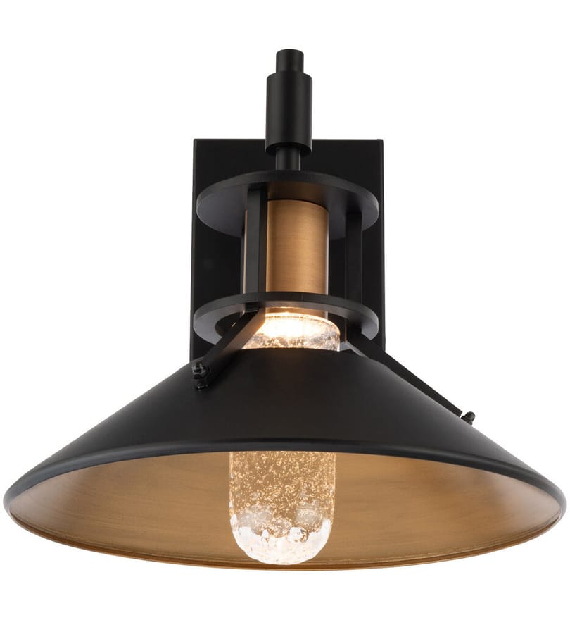 dweLED - WS-W43015-BK/AB - Sleepless 15.25" Outdoor Wall Light by dweLED - Image 2