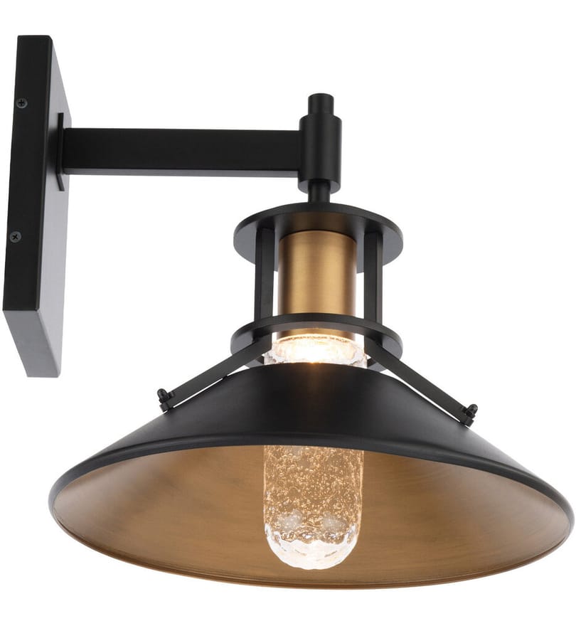 dweLED - WS-W43015-BK/AB - Sleepless 15.25" Outdoor Wall Light by dweLED - Image 3