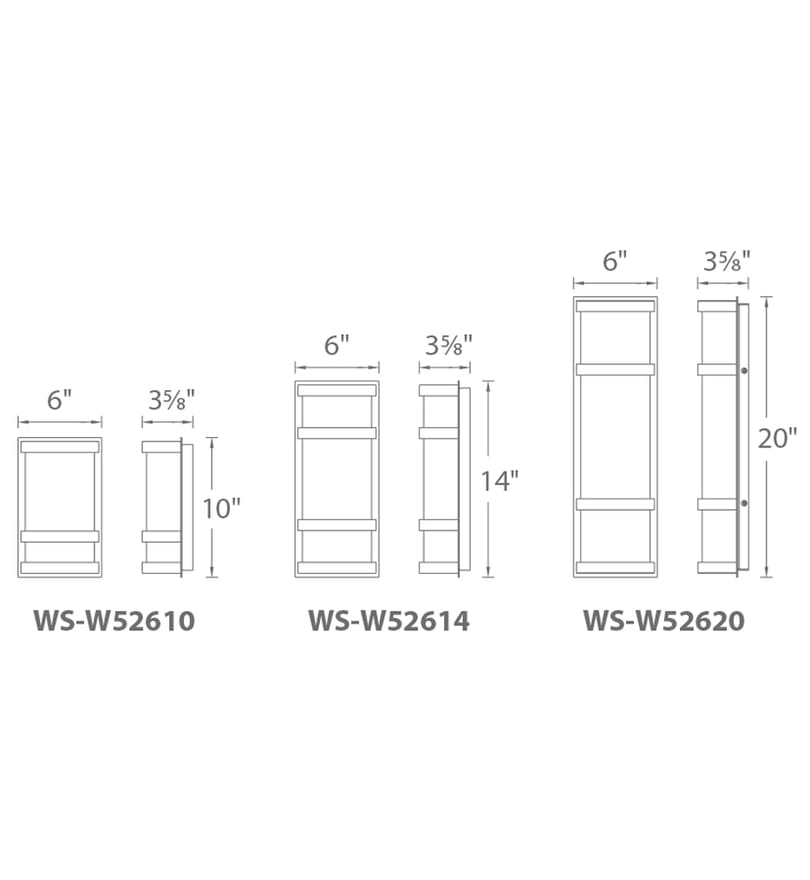 dweLED - WS-W52620-BZ - Latitude 20" Outdoor Wall Sconce by dweLED - Image 2
