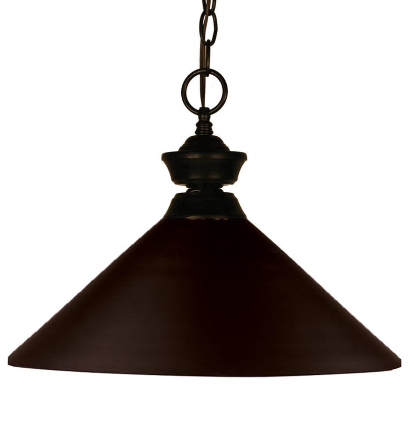 Z-Lite - 100701BRZ-MBRZ - Shooter 14" Pendant by Z-Lite