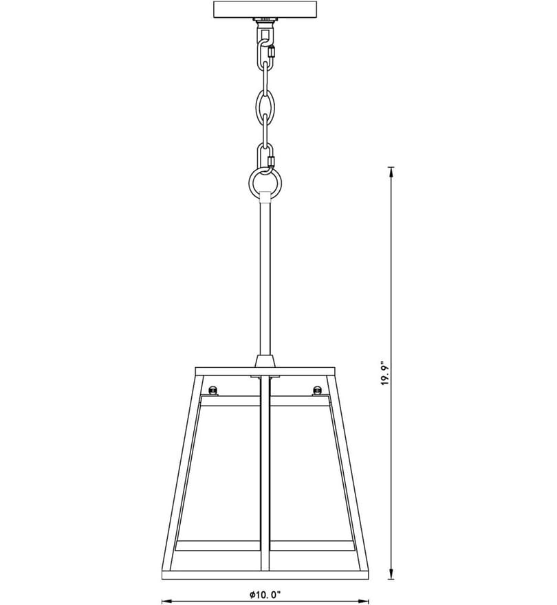 Z-Lite - 1935MP-RB - Lenyx Pendant 10" Pendant by Z-Lite - Image 6