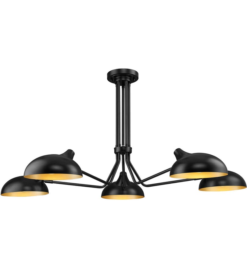 Z-Lite - 1942-5SF-MB - Bellamy 52" Semi-Flush by Z-Lite