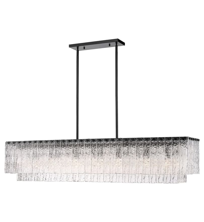 Z-Lite - Glacier 53.5-inch Linear Chandelier by Z-Lite