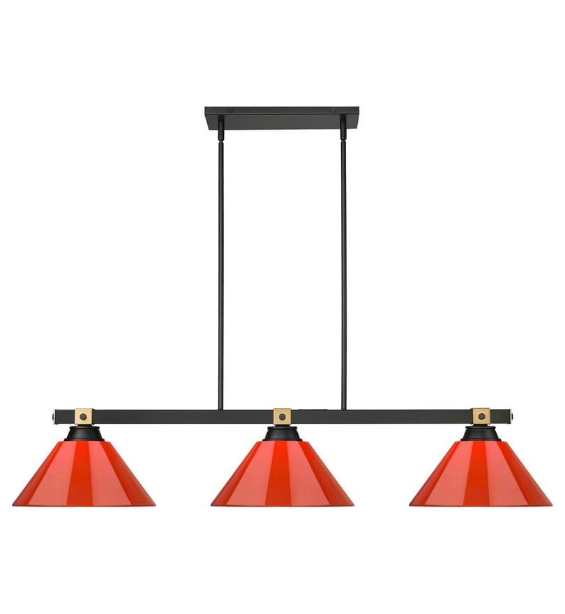 Z-Lite - 1955-3MB-RB-PRD - Bronte 52.75-inch Billiard Light by Z-Lite - Image 2