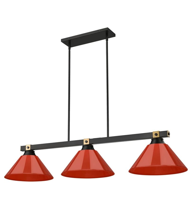Z-Lite - 1955-3MB-RB-PRD - Bronte 52.75-inch Billiard Light by Z-Lite - Image 5