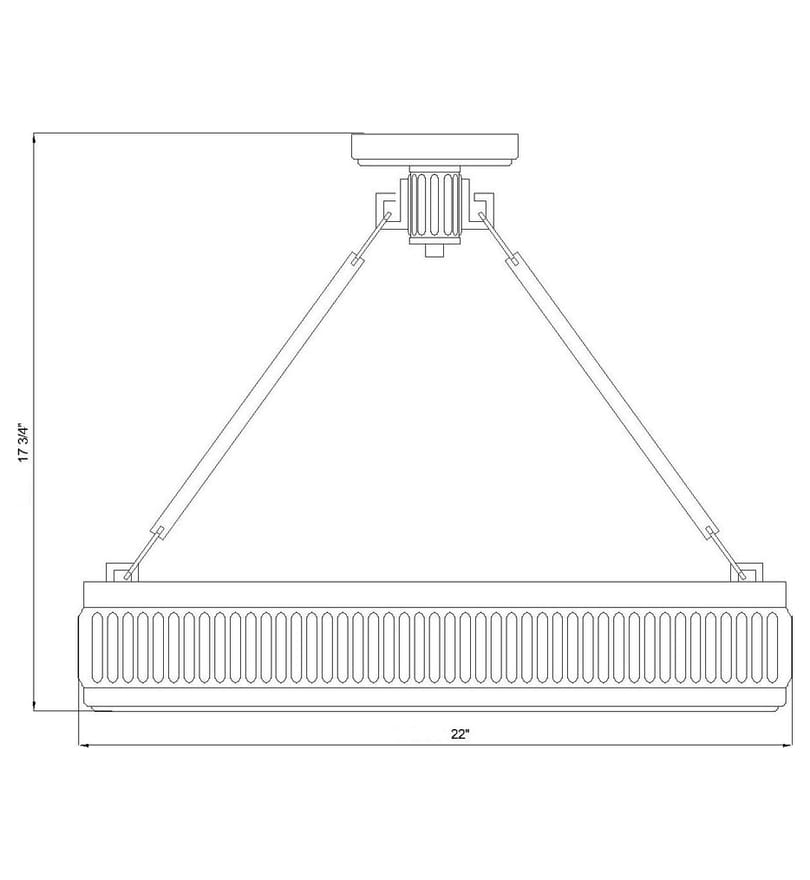 Z-Lite - Quinn 22-inch Semi-Flush Mount by Z-Lite - Image 6