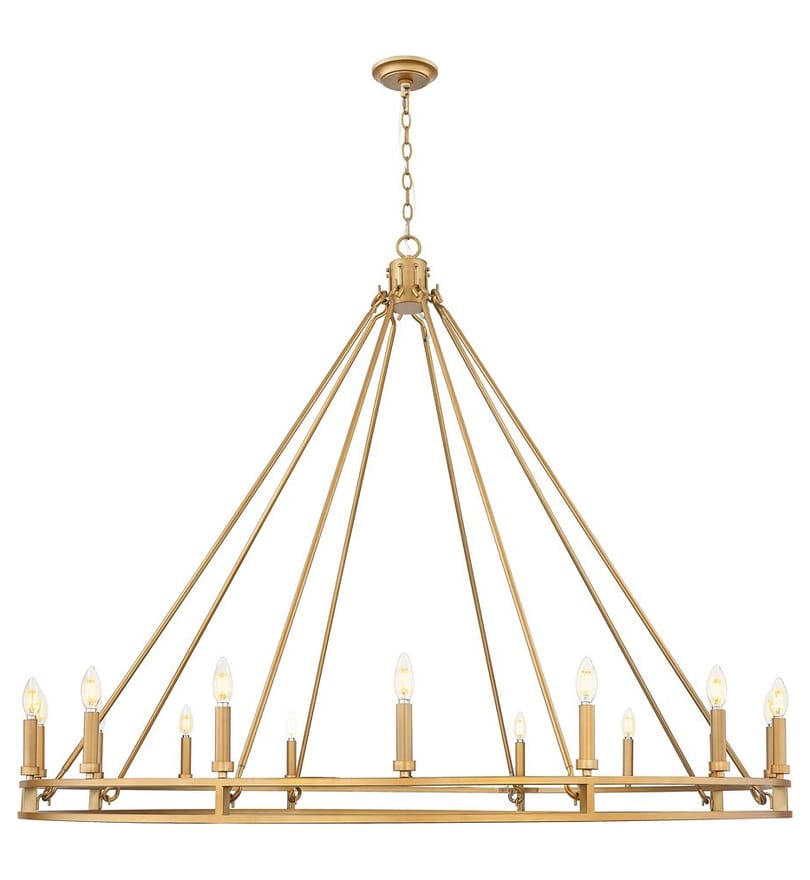Z-Lite - 4005-16SBR - Dennison 59.75-inch Chandelier by Z-Lite - Image 2