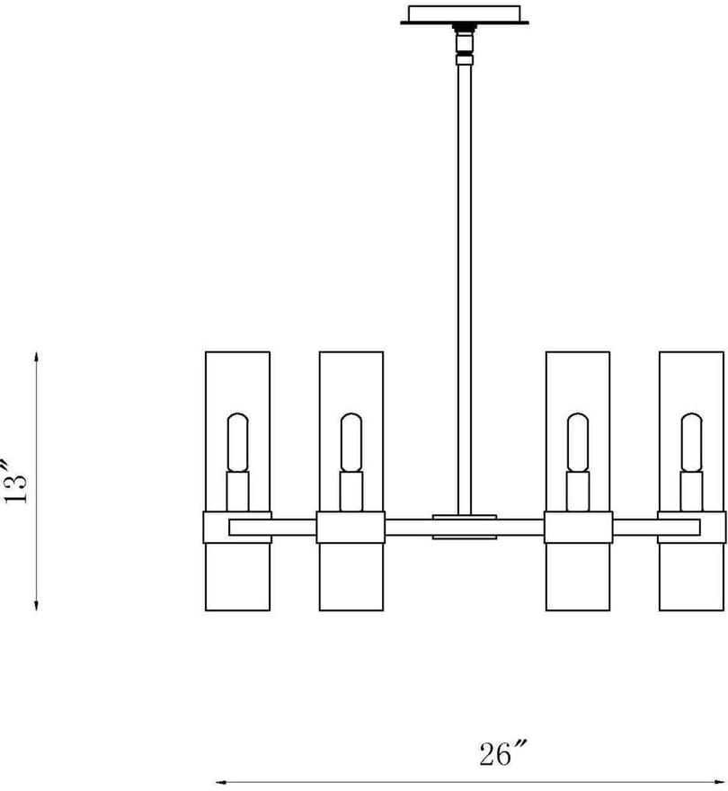 Z-Lite - Datus 26" Chandelier by Z-Lite - Image 8