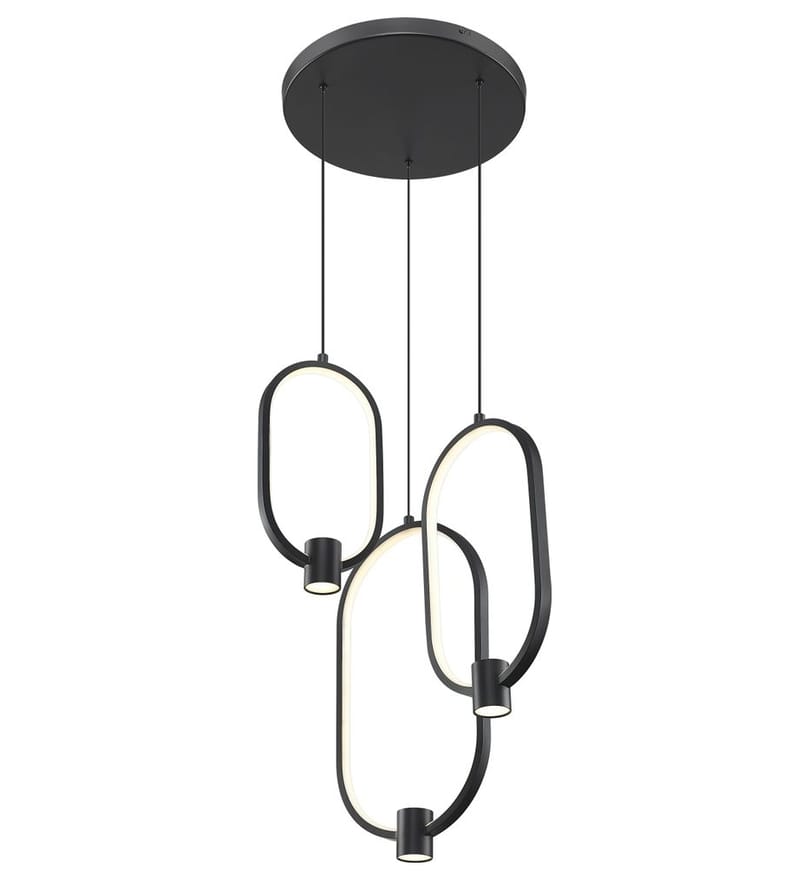 Z-Lite - 4101-3MB-LED - Saros 16.25-inch Chandelier by Z-Lite - Image 2