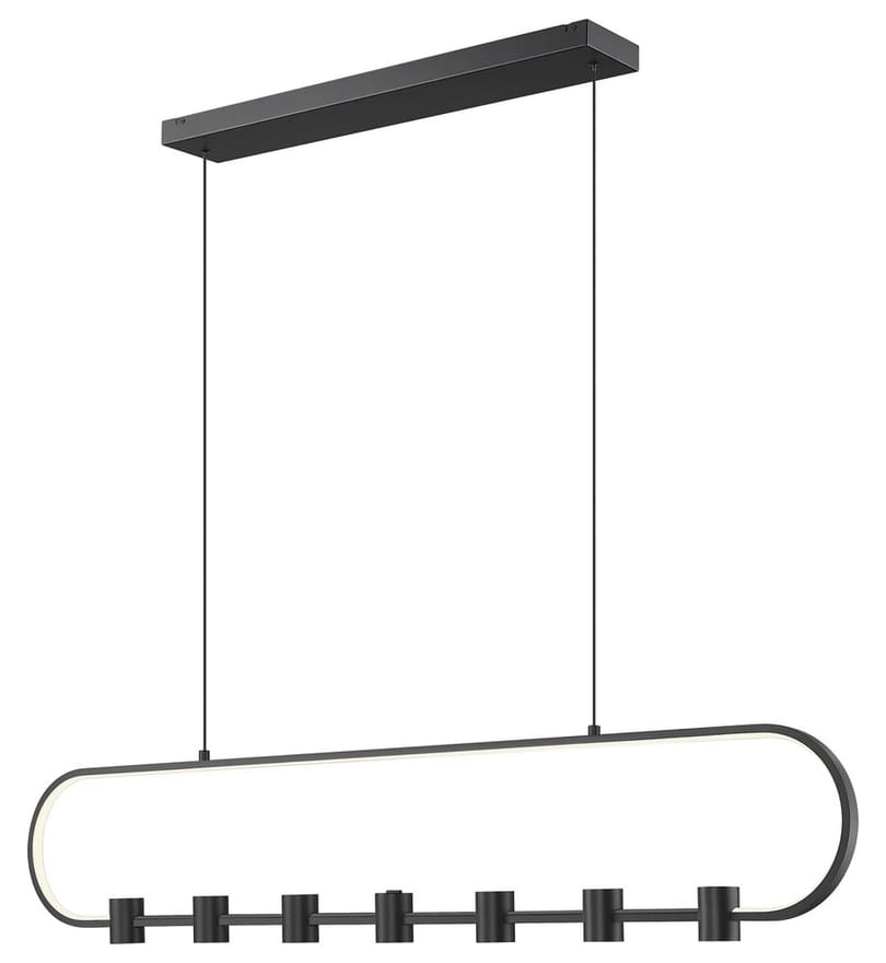 Z-Lite - 4101-54L-MB-LED - Saros 54-inch Linear Chandelier by Z-Lite