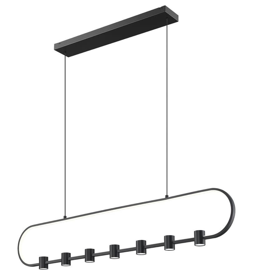 Z-Lite - 4101-54L-MB-LED - Saros 54-inch Linear Chandelier by Z-Lite - Image 3