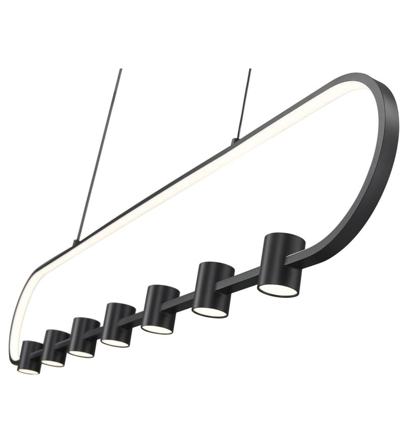 Z-Lite - 4101-54L-MB-LED - Saros 54-inch Linear Chandelier by Z-Lite - Image 4