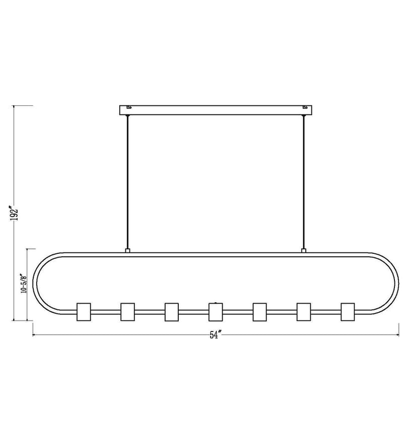 Z-Lite - 4101-54L-MB-LED - Saros 54-inch Linear Chandelier by Z-Lite - Image 6