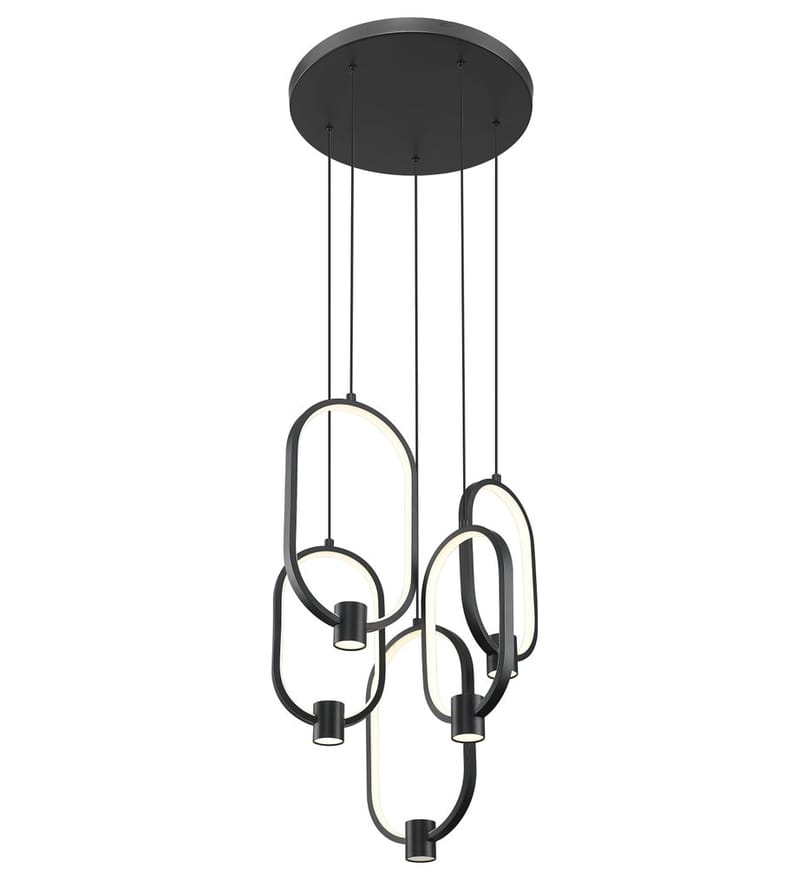 Z-Lite - 4101-5MB-LED - Saros 18.25-inch Chandelier by Z-Lite - Image 2