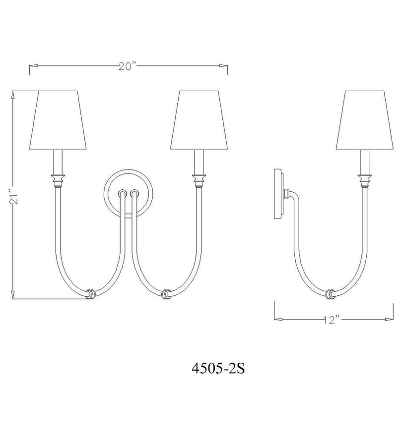 Z-Lite - Jisele 21-inch Wall Sconce by Z-Lite - Image 6