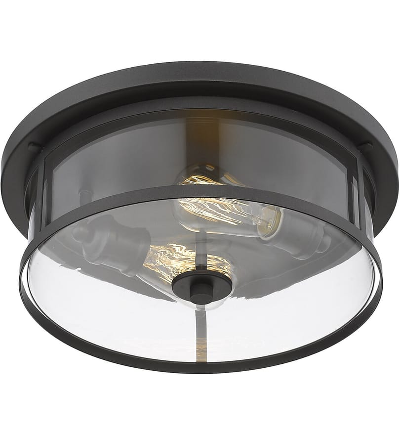 Z-Lite - Savannah 13.75" Flush Mount by Z-Lite - Image 5