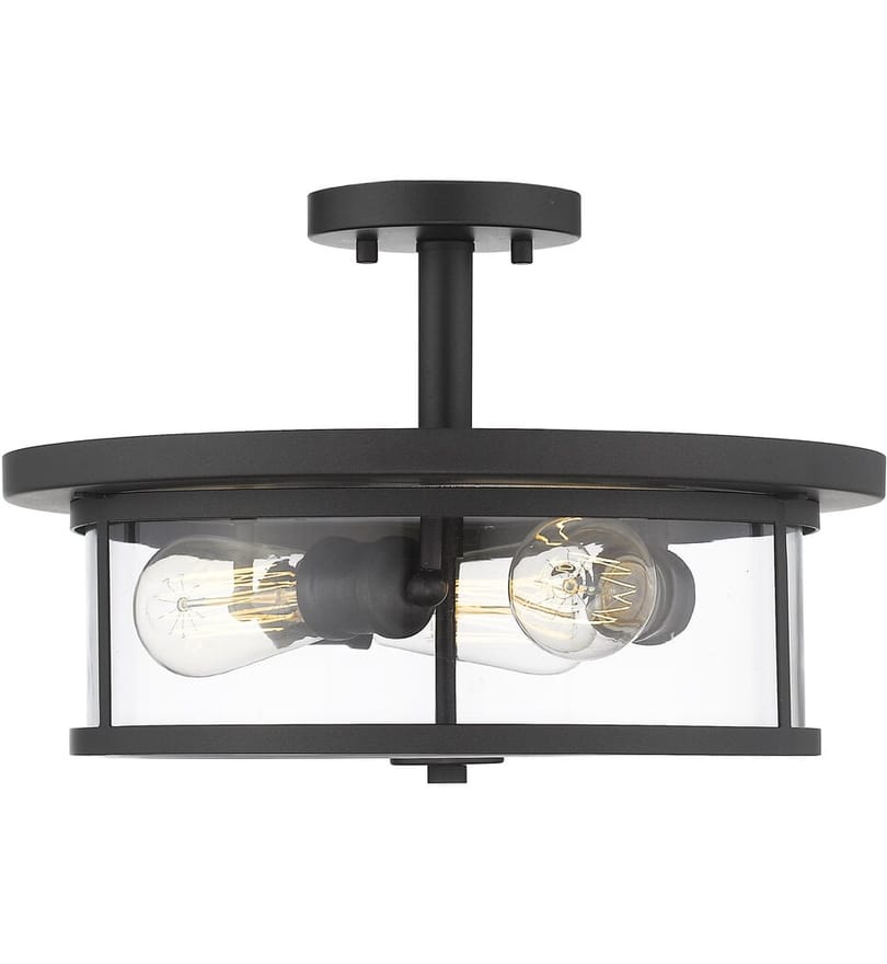 Z-Lite - Savannah 15.75" Semi-Flush Mount by Z-Lite