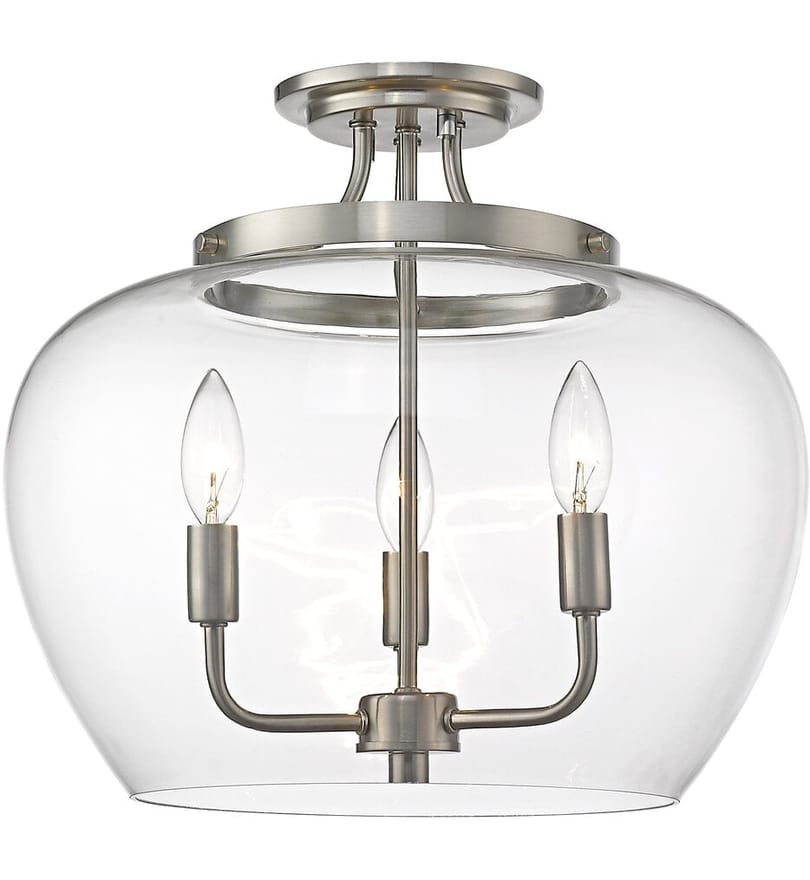 Z-Lite - Joliet 15.75" Semi-Flush Mount by Z-Lite