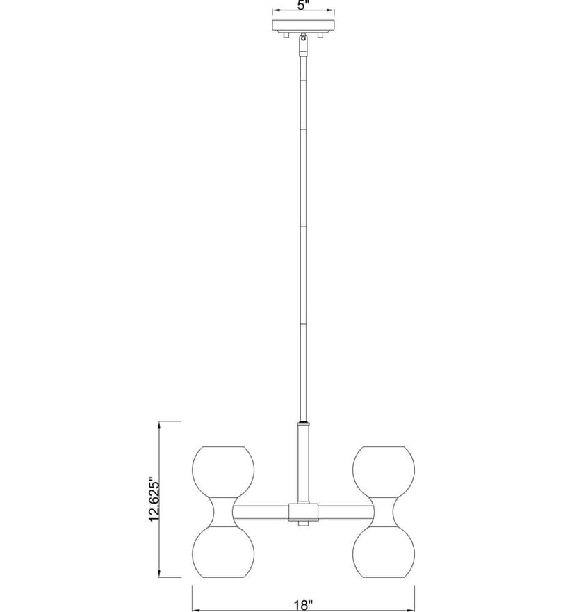 Z-Lite - Artemis 18" Chandelier by Z-Lite - Image 5