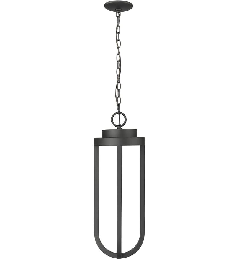 Z-Lite - 5005CHB-BK-LED - Leland 9" Outdoor Pendant by Z-Lite - Image 4