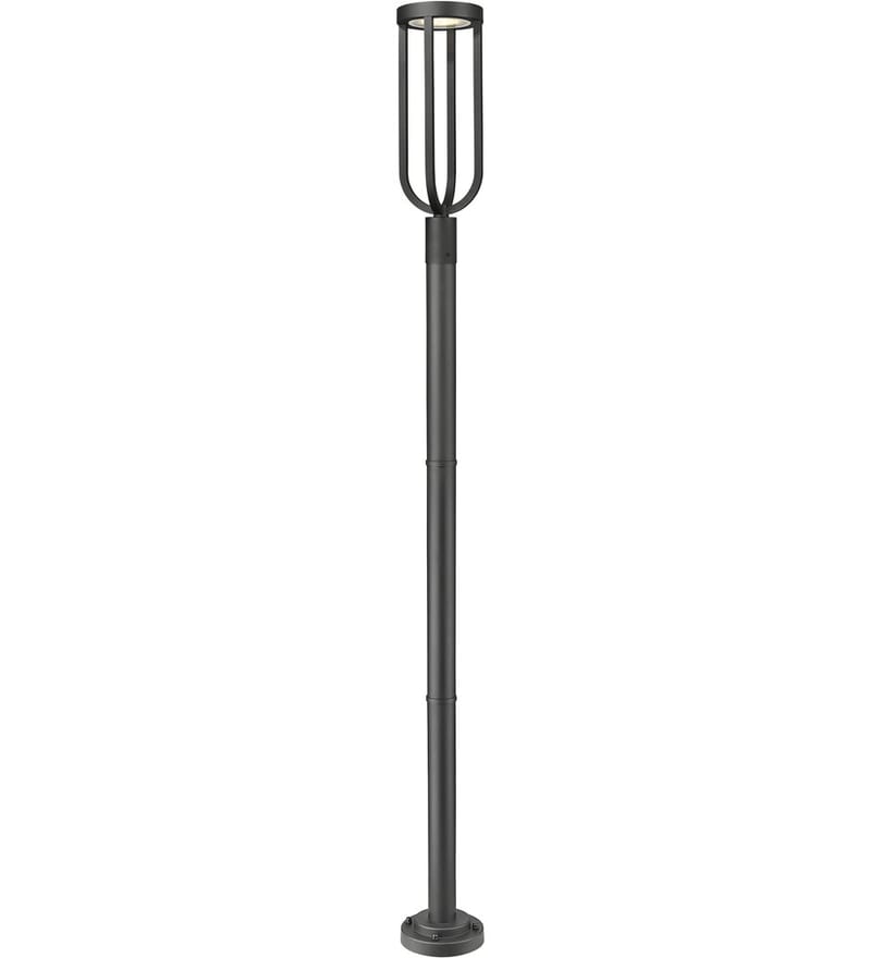 Z-Lite - 5005PHB-567P-BK-LED - Leland 97.25" Outdoor Post Mount by Z-Lite - Image 2