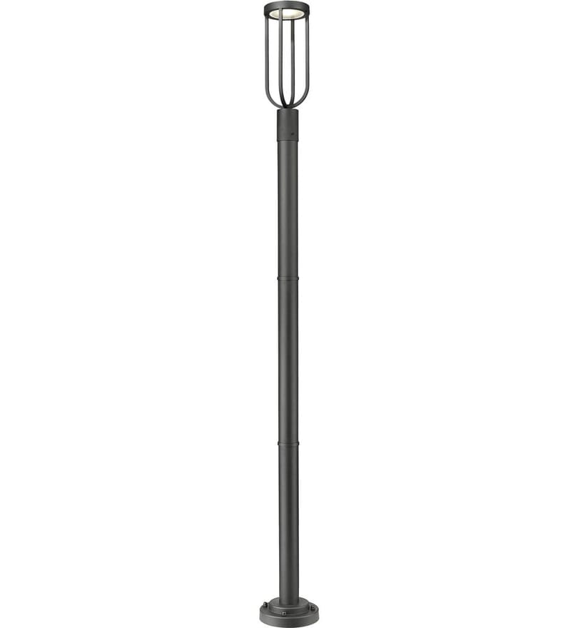 Z-Lite - 5005PHM-567P-BK-LED - Leland 91.75" Outdoor Post Mount by Z-Lite