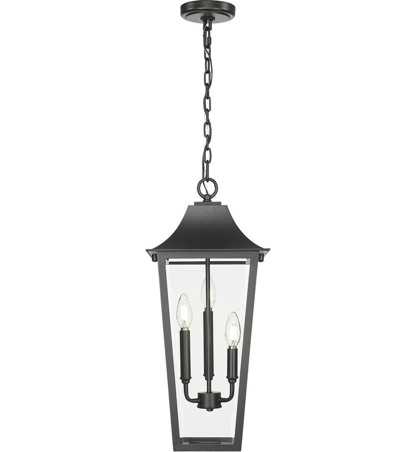 Z-Lite - 5008CHB-BK - Gannon 10" Outdoor Pendant by Z-Lite - Image 2