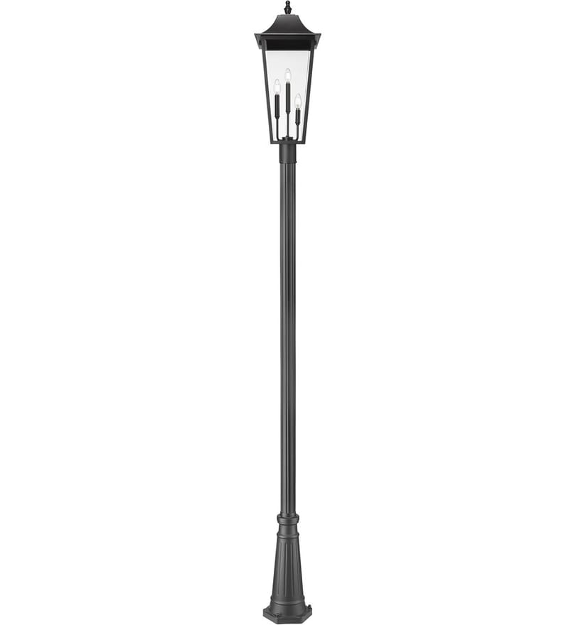 Z-Lite - 5008PHXLR-519P-BK - Gannon 125.5" Outdoor Post Light by Z-Lite - Image 8