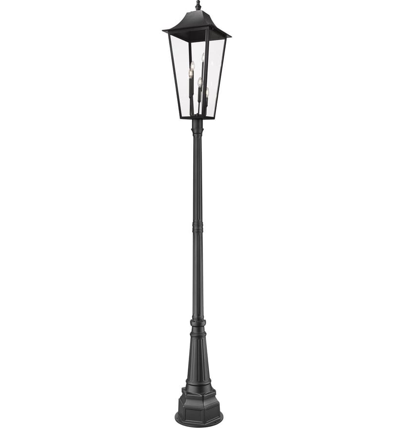 Z-Lite - 5008PHXXLR-564P-BK - Gannon 122.25" Outdoor Post Light by Z-Lite