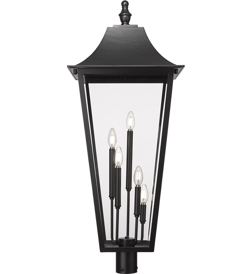 Z-Lite - 5008PHXXLR-BK - Gannon 40.25" Outdoor Post Light by Z-Lite - Image 4