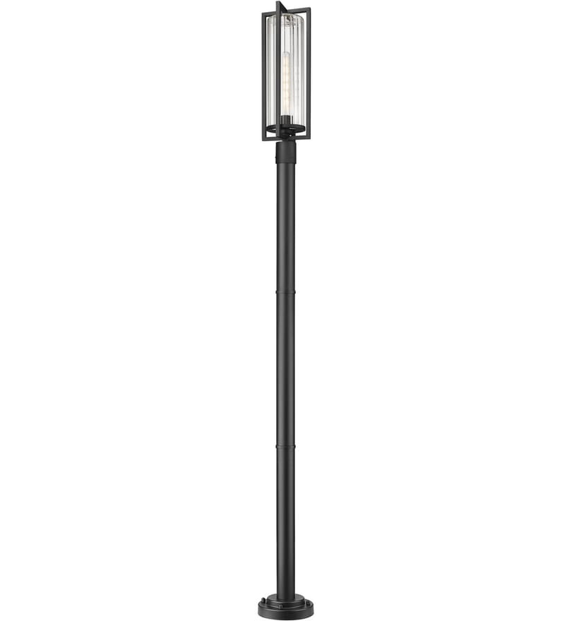 Z-Lite - 5013PHBR-5012P-BK - Aura 99.5" Outdoor Post Light by Z-Lite - Image 5