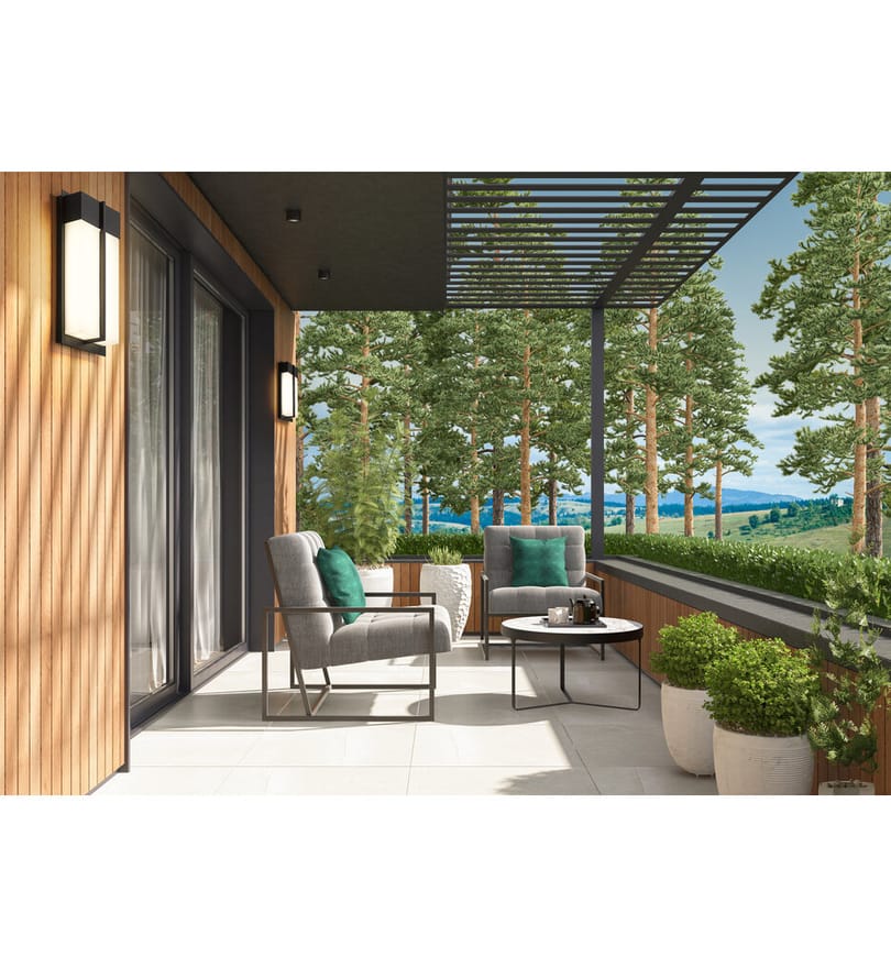 Z-Lite - 5014M-BK-LED - Nyx 18" Outdoor Wall Sconce by Z-Lite - Image 3