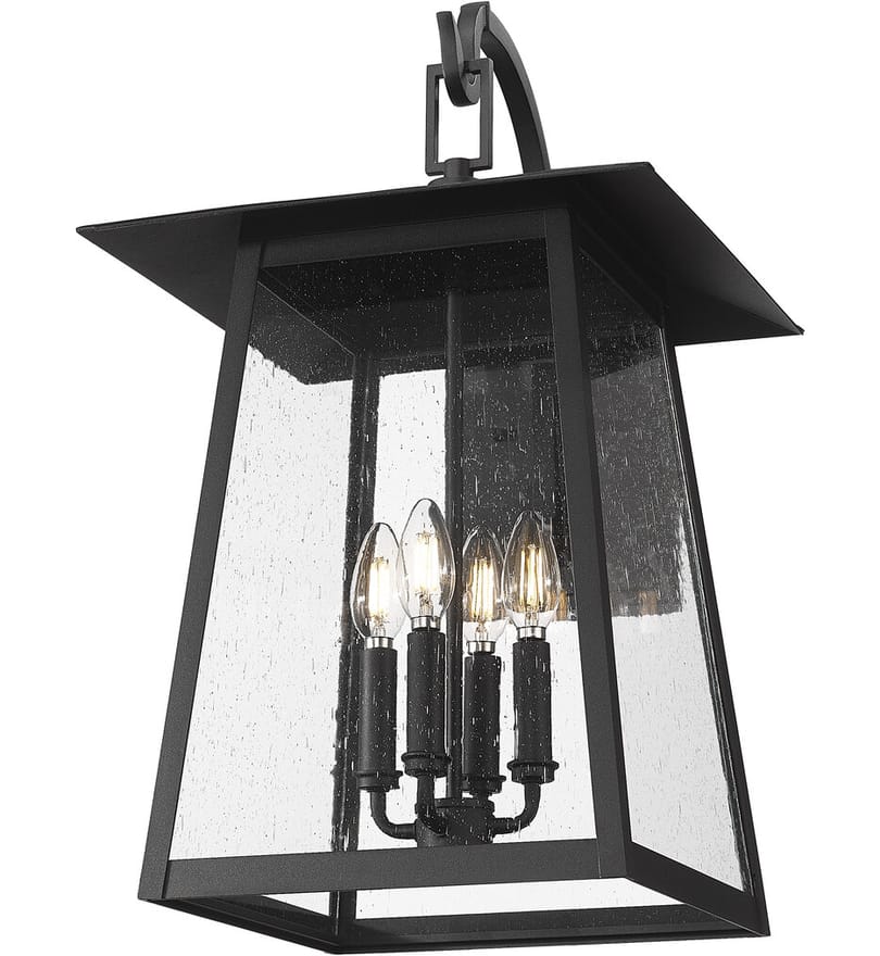 Z-Lite - 5015B-BK - Rainer 23" Outdoor Wall Sconce by Z-Lite - Image 8