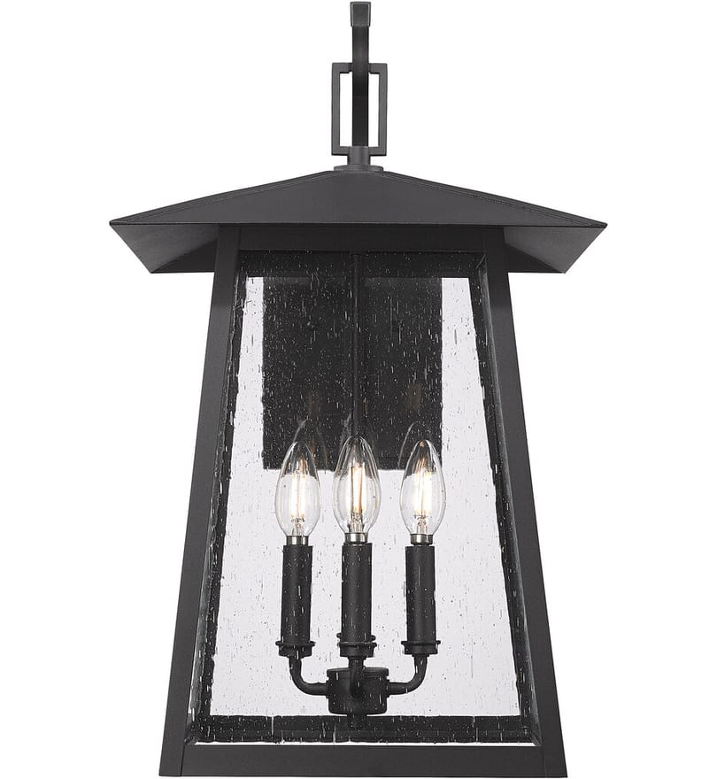 Z-Lite - 5015B-BK - Rainer 23" Outdoor Wall Sconce by Z-Lite - Image 3