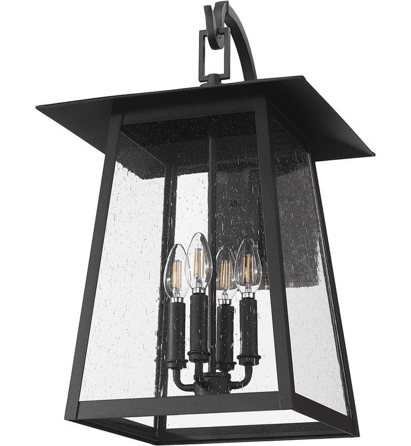 Z-Lite - 5015B-BK - Rainer 23" Outdoor Wall Sconce by Z-Lite - Image 5