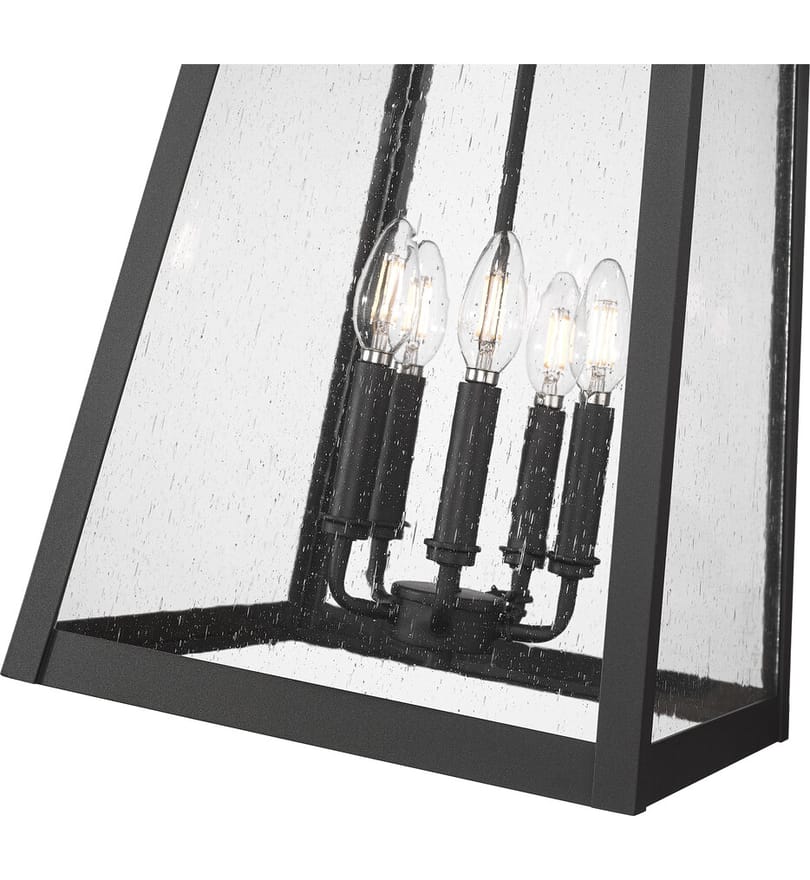 Z-Lite - 5015CHXL-BK - Rainer 15.5" Outdoor Pendant by Z-Lite - Image 3