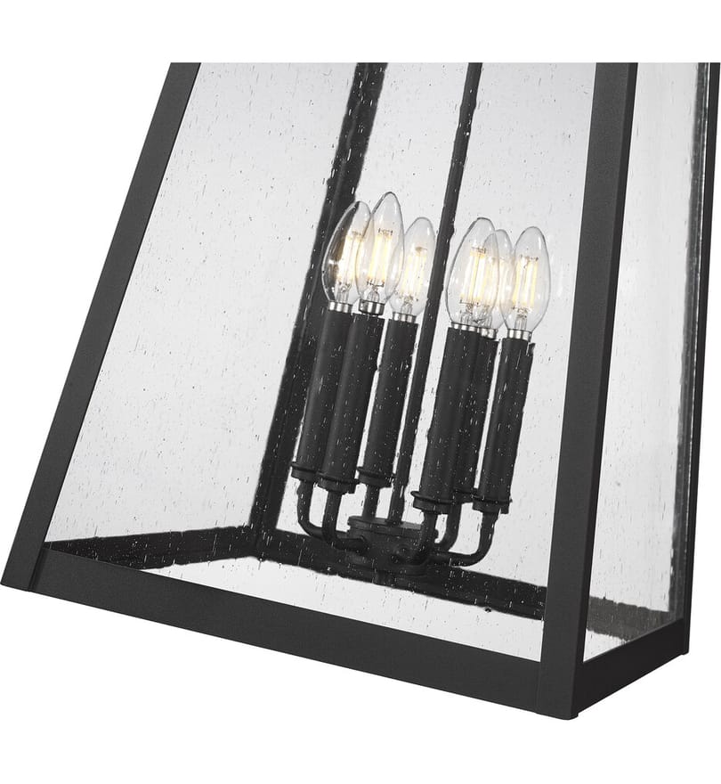 Z-Lite - 5015CHXXL-BK - Rainer 17.5" Outdoor Pendant by Z-Lite - Image 7
