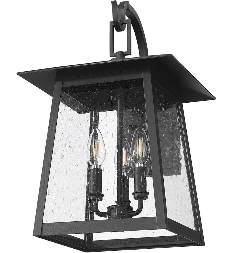 Z-Lite - 5015M-BK - Rainer 19" Outdoor Wall Sconce by Z-Lite - Image 8