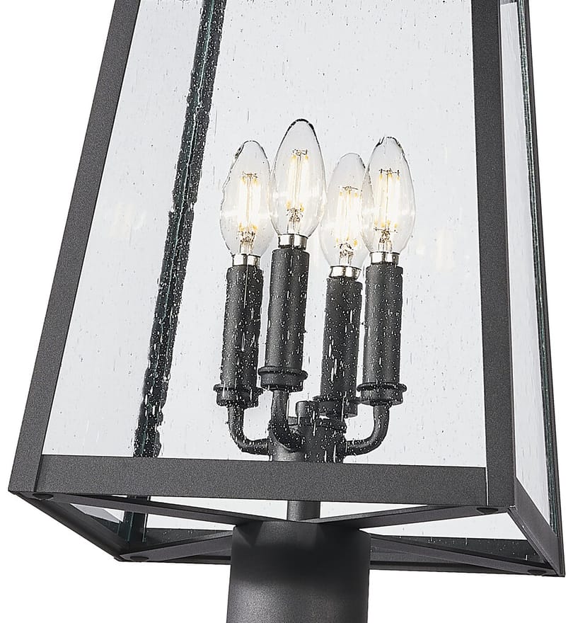 Z-Lite - 5015PHBR-519P-BK - Rainer 118.25" Outdoor Post Light by Z-Lite - Image 7