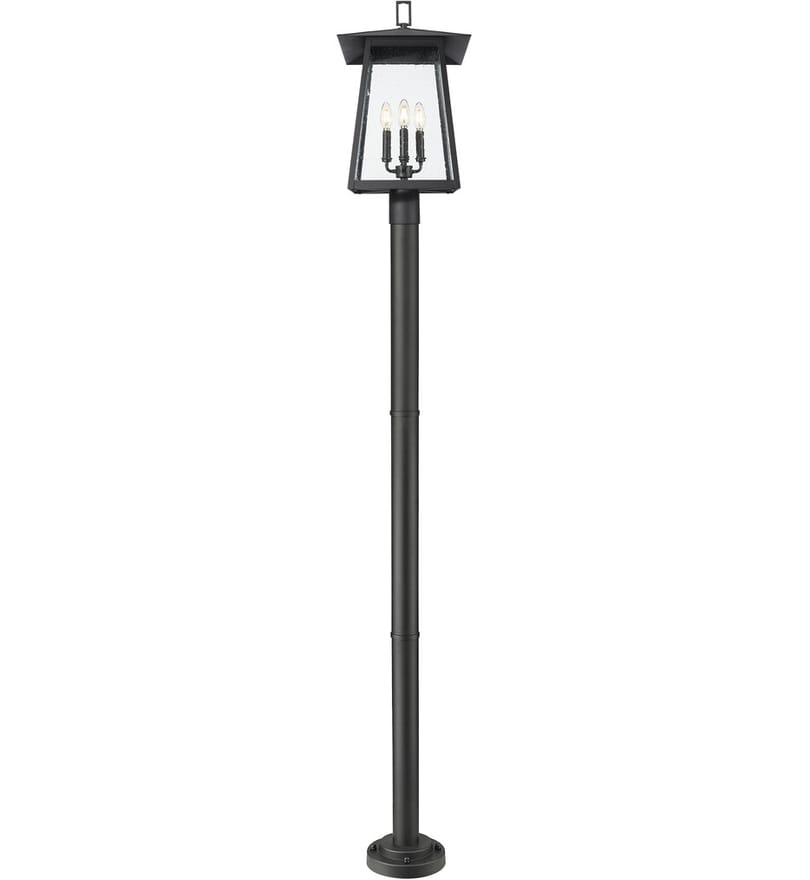 Z-Lite - 5015PHBR-567P-BK - Rainer 98" Outdoor Post Light by Z-Lite - Image 8