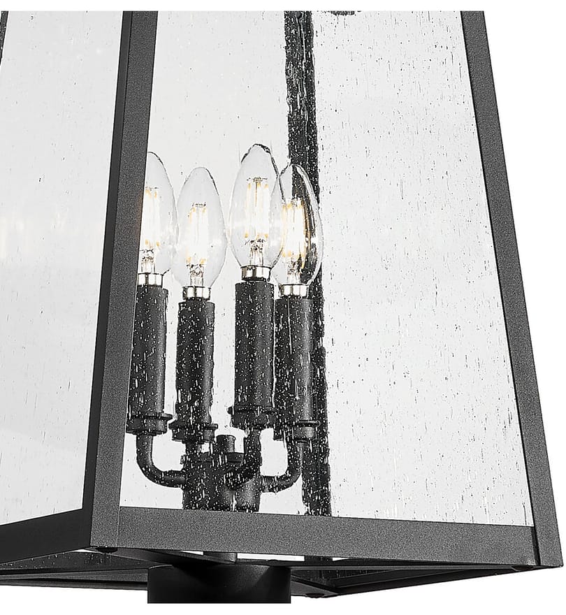 Z-Lite - 5015PHBR-567P-BK - Rainer 98" Outdoor Post Light by Z-Lite - Image 6