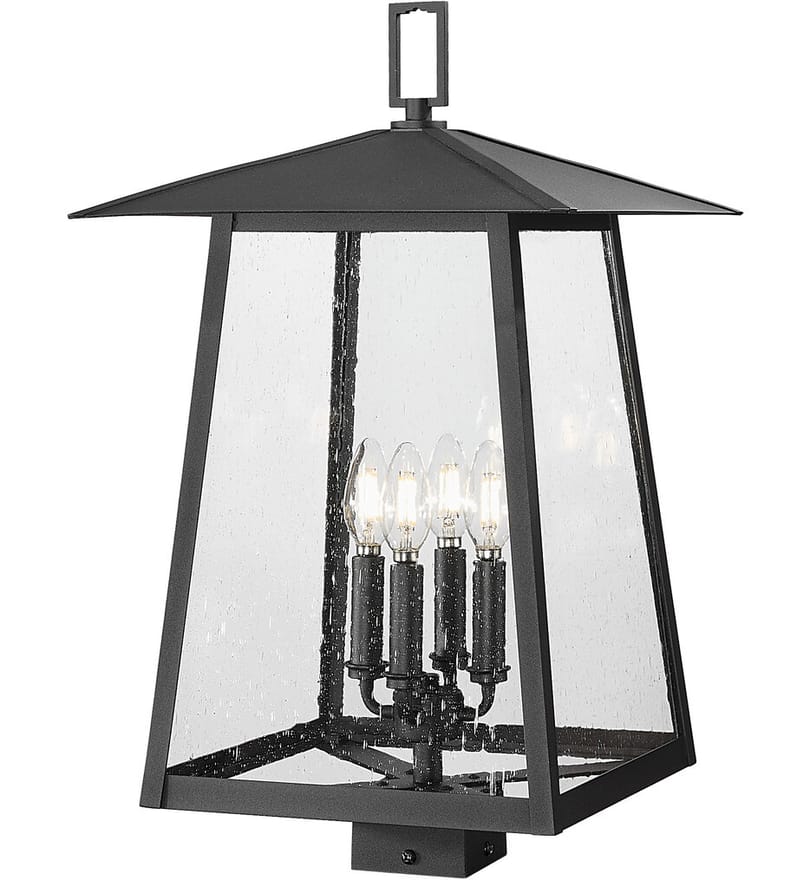 Z-Lite - 5015PHBS-BK - Rainer 22.75" Outdoor Post Light by Z-Lite - Image 3