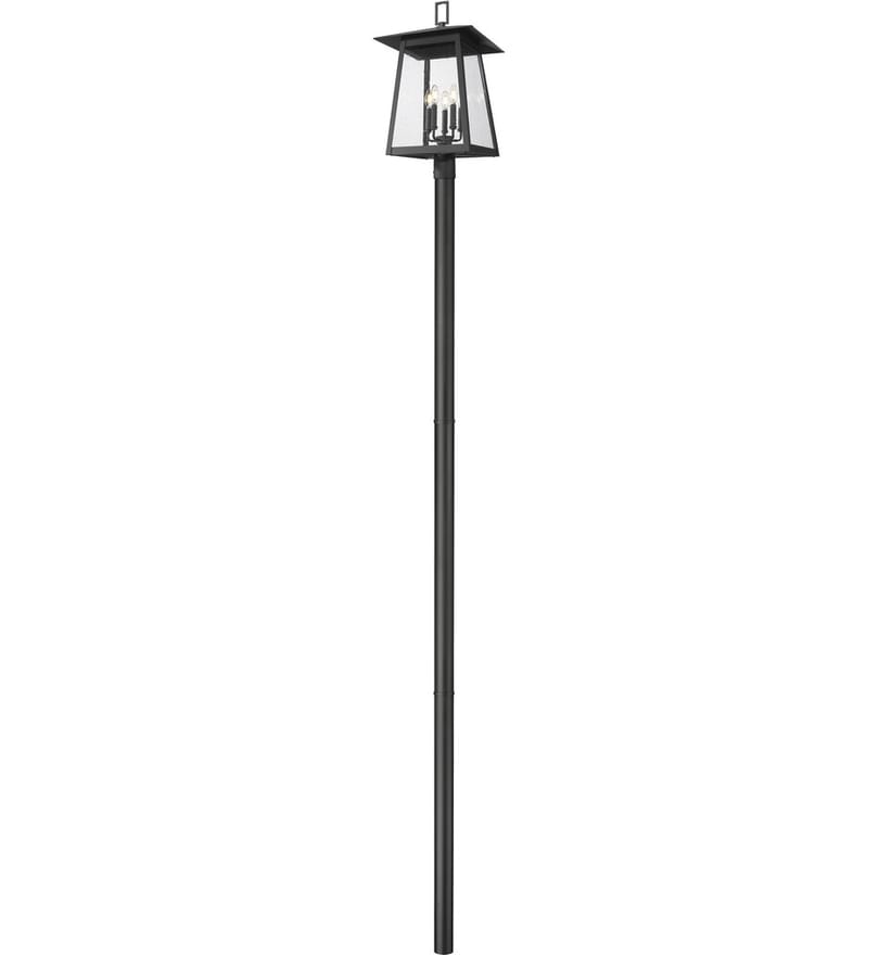 Z-Lite - 5015PHXLR-5009P120-B - Rainer 145.5" Outdoor Post Light by Z-Lite