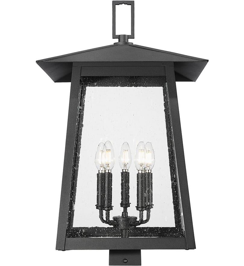Z-Lite - 5015PHXLS-BK - Rainer 26" Outdoor Post Light by Z-Lite - Image 4